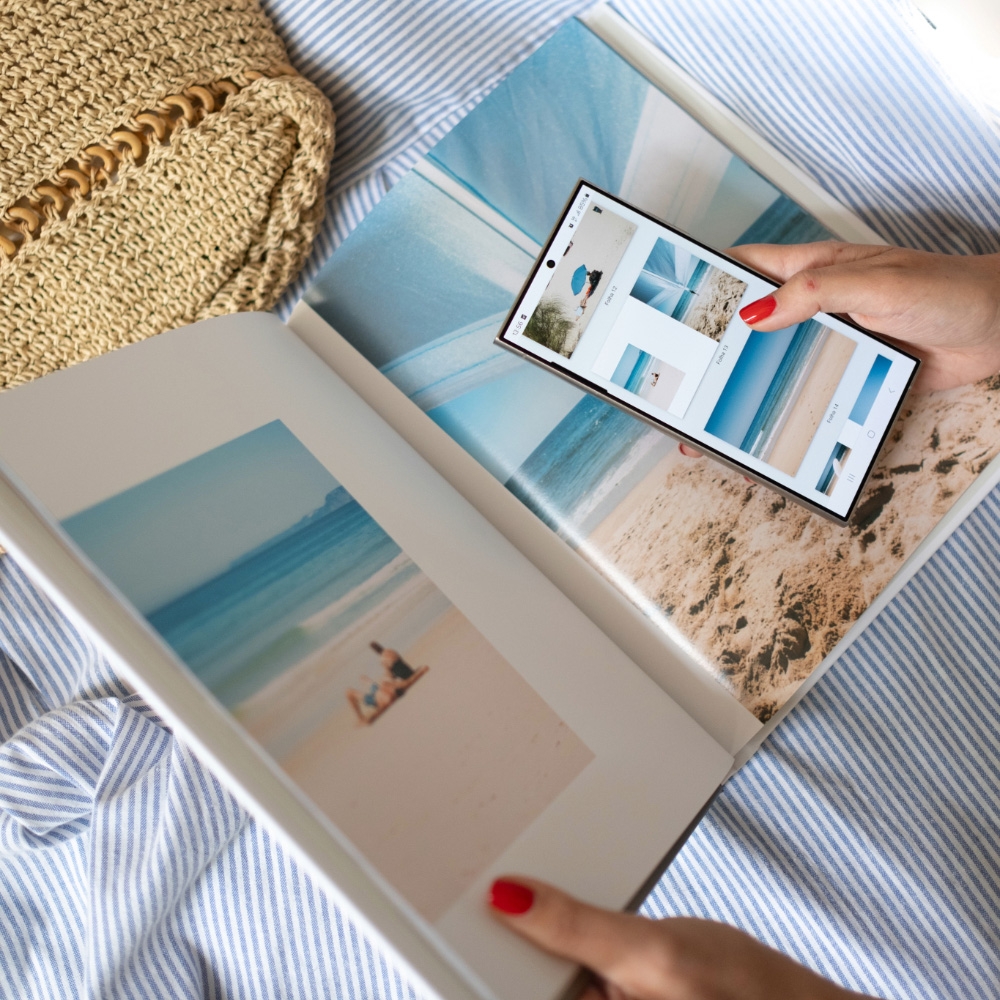 Álbum Press Quadrado 28 x 28 cm inspiração 9